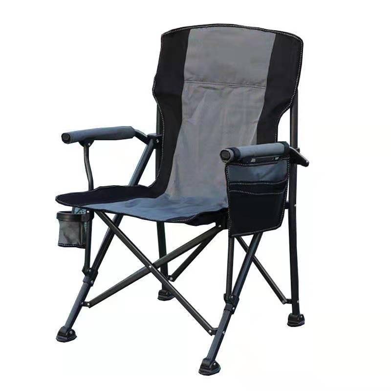 APC044 Tragbarer moderner Outdoor-Fischerei-Reise-Klapp-Camping-Strand-Sessel mit Seitentasche