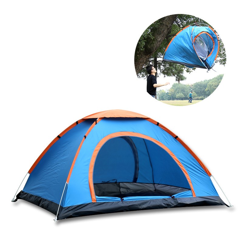 Hand throw Pop up Tent for family camping hiking
