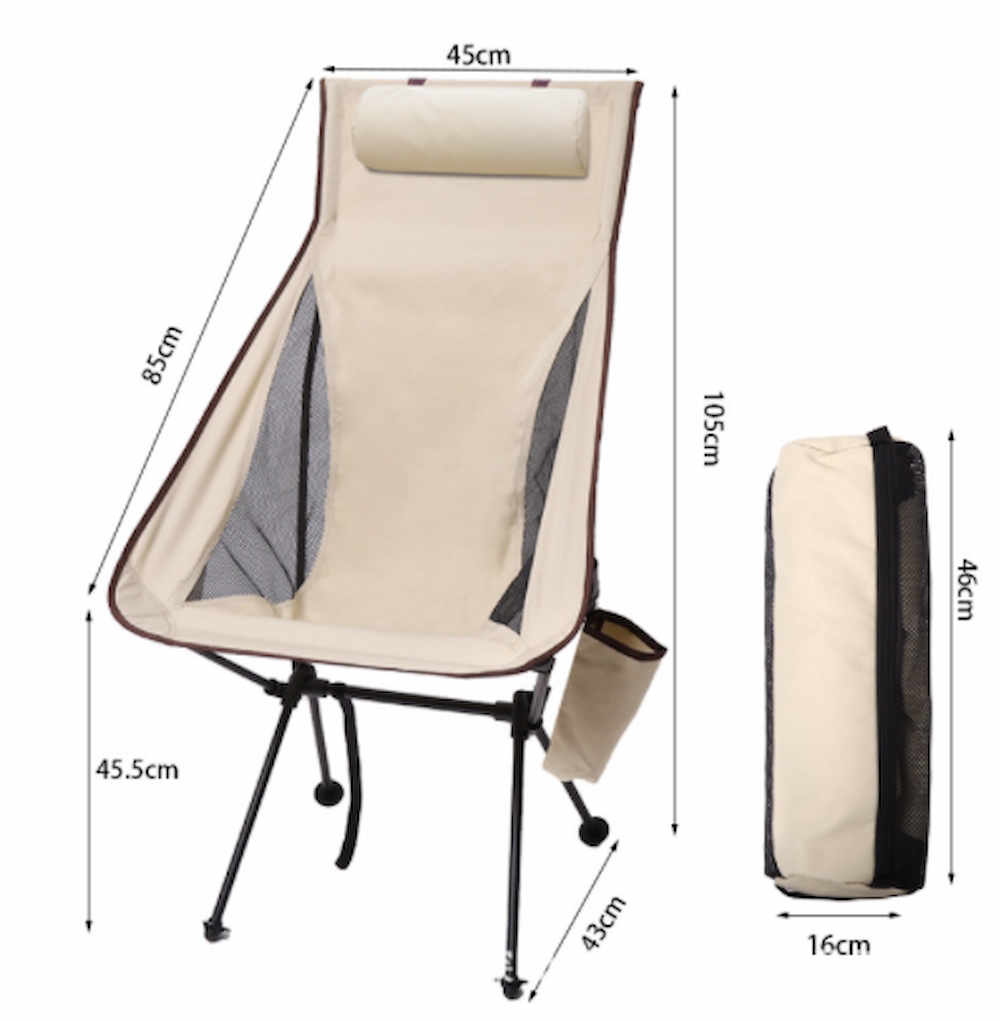 Aluminum Ultralight Outdoor Camping Chair