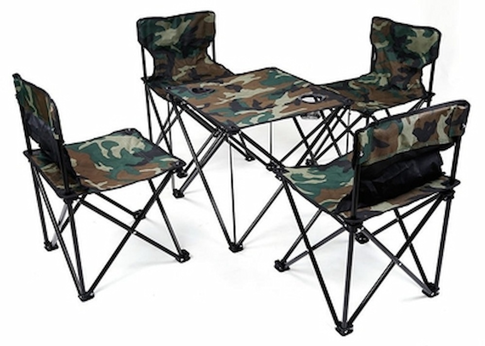 popular camping folding table and chairs set